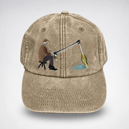 🔥LAST DAY 50% OFF - 🎣🧢 Catch of the Day Interactive Fishing Cap