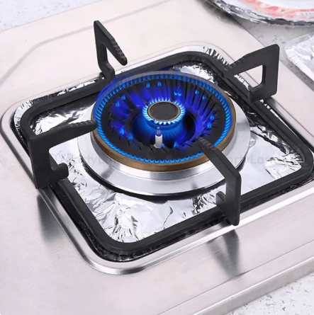 🔥 20-Pack Disposable Stove Burner Protectors – Less Mess, Less Scrubbing