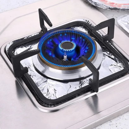 🔥 20-Pack Disposable Stove Burner Protectors – Less Mess, Less Scrubbing