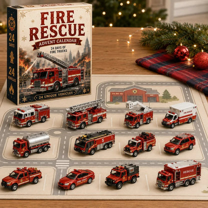 🚜Build the Fleet Collection 24-Day Vehicle Advent Calendar Series | ✨A New Adventure Every Morning