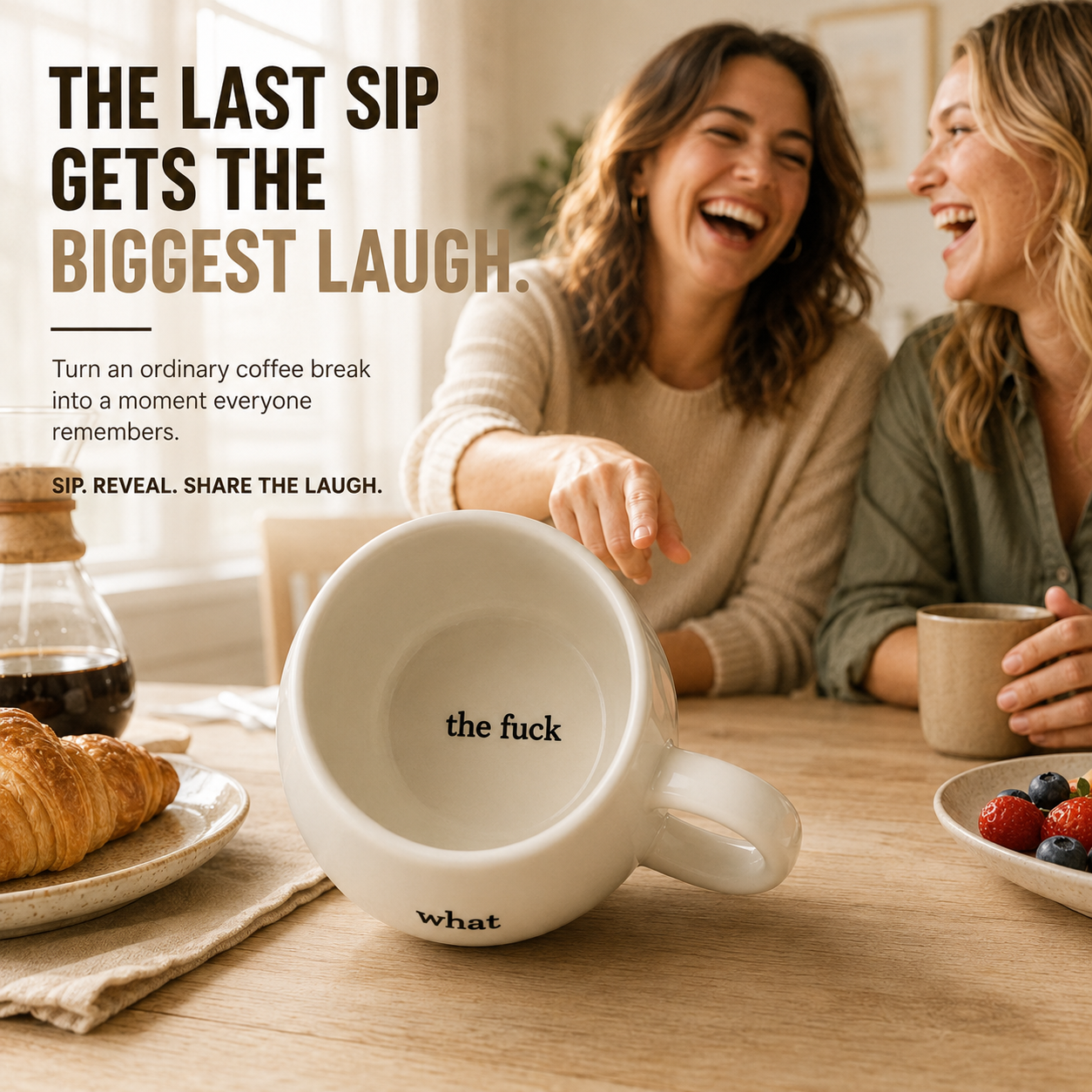 ☕ Hidden Message Mug – The Surprise Coffee Cup They’ll Never Forget