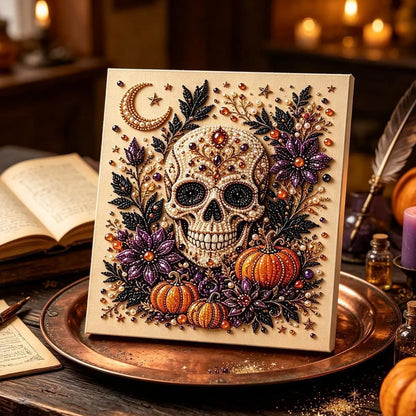 🎃 Halloween Pearl Bead Art DIY Kit – Sparkling Seasonal Craft & Décor