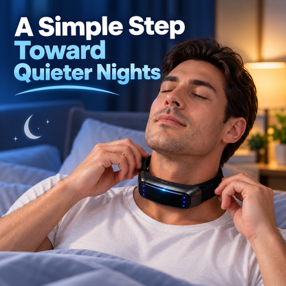 Neck Wearable – Simple Bedtime Snoring Support