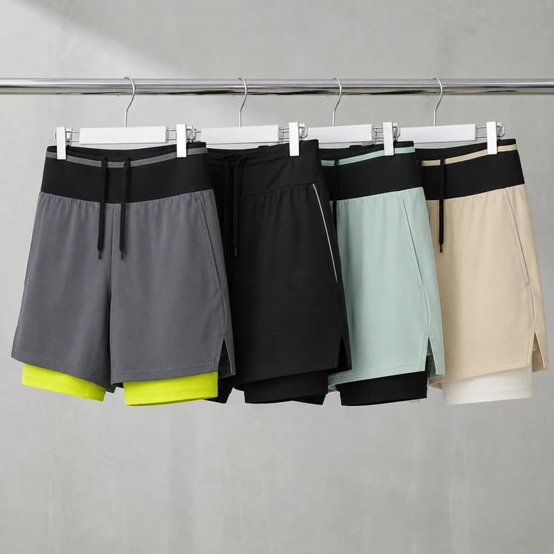🏃🔥 50% OFF RUNNR Marathon Pro Running Shorts ⚡ 2-in-1 Anti-Chafe Shorts With Phone Pocket