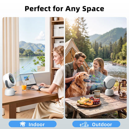🔥 LAST DAY 50% OFF | Breeze Follows You™ AI Head Tracking Fan