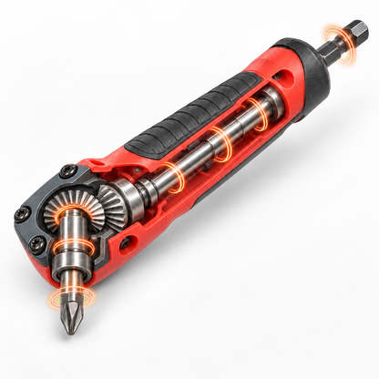 🔧 Right Angle Drill Adapter & 10-Bit Set