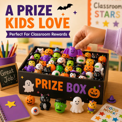 👻 30PCS Halloween Squishy Toys – Cute Party Favors, Goodie Bag Fillers & Classroom Prizes