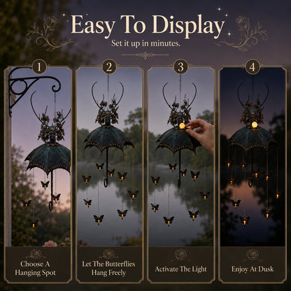 🦋Gothic Fairy Umbrella Hanging Mobile