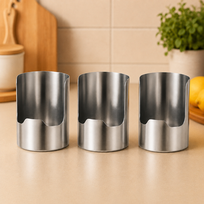 ⚡️Thickened Stainless Steel Utensil Organizer, Rust Resistant Easy to Clean