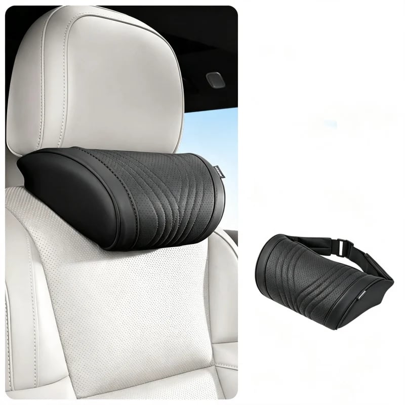 💯Premium Car Seat Headrest & Lumbar Support Cushion