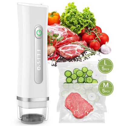 🥩 Portable Vacuum Sealer | Keep Food Fresh Longer & Reduce Kitchen Waste