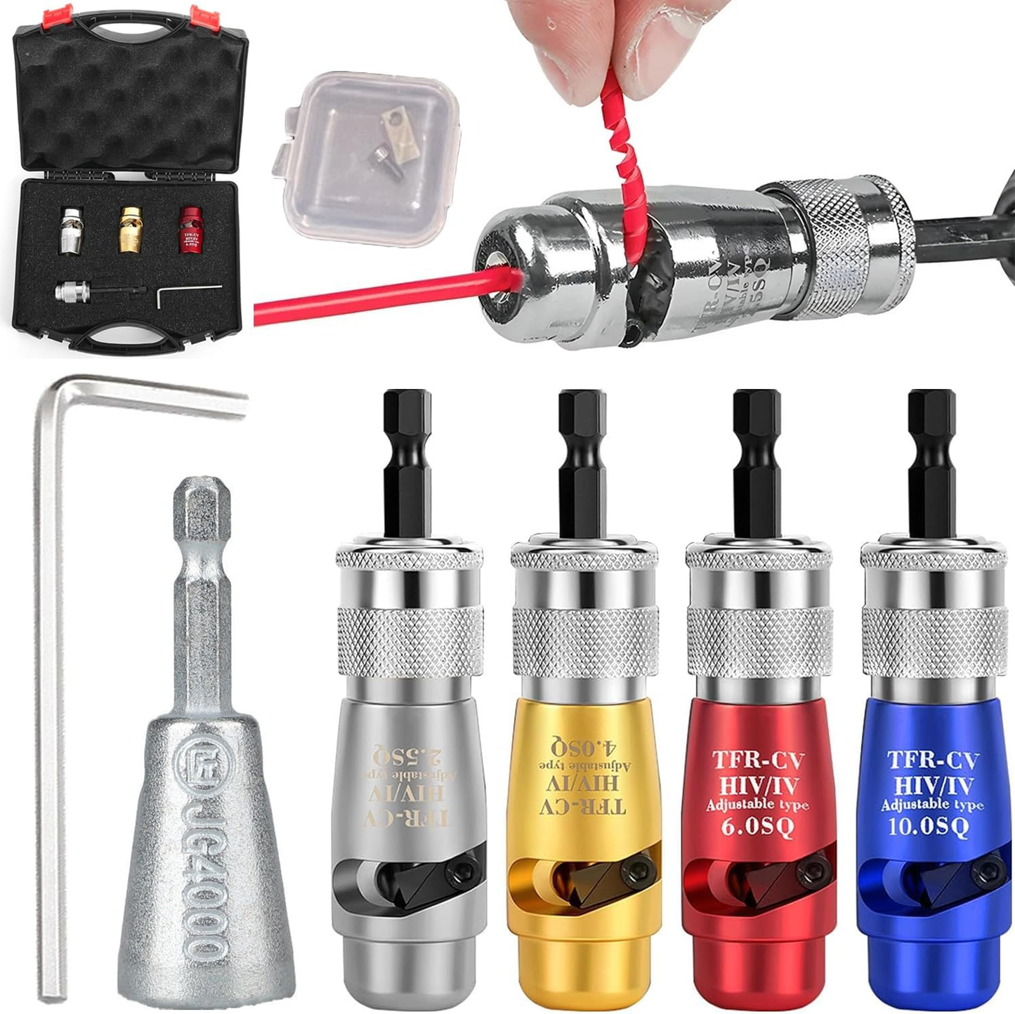 5-in-1 Drill Wire Stripper & Twister