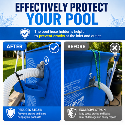 🏊 Pool Hose Support Holder for Above Ground Pools – Prevent Sagging & Extend Hose Life