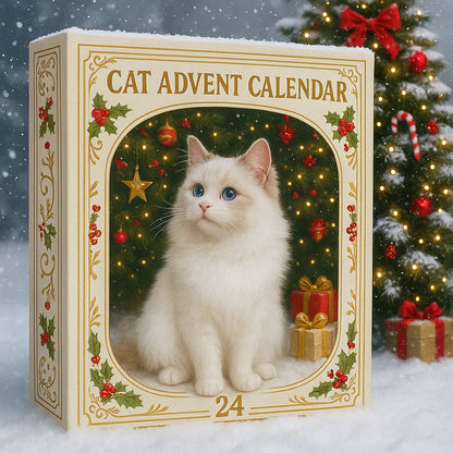 🐱 2026 Cat Advent Calendar – 24 Cat Charms & Holiday Ornaments 🎄