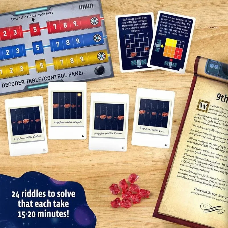 🧩LAST DAY 49% OFF –🐰 24-Day Cosmic Escape Room Advent Calendar🚀