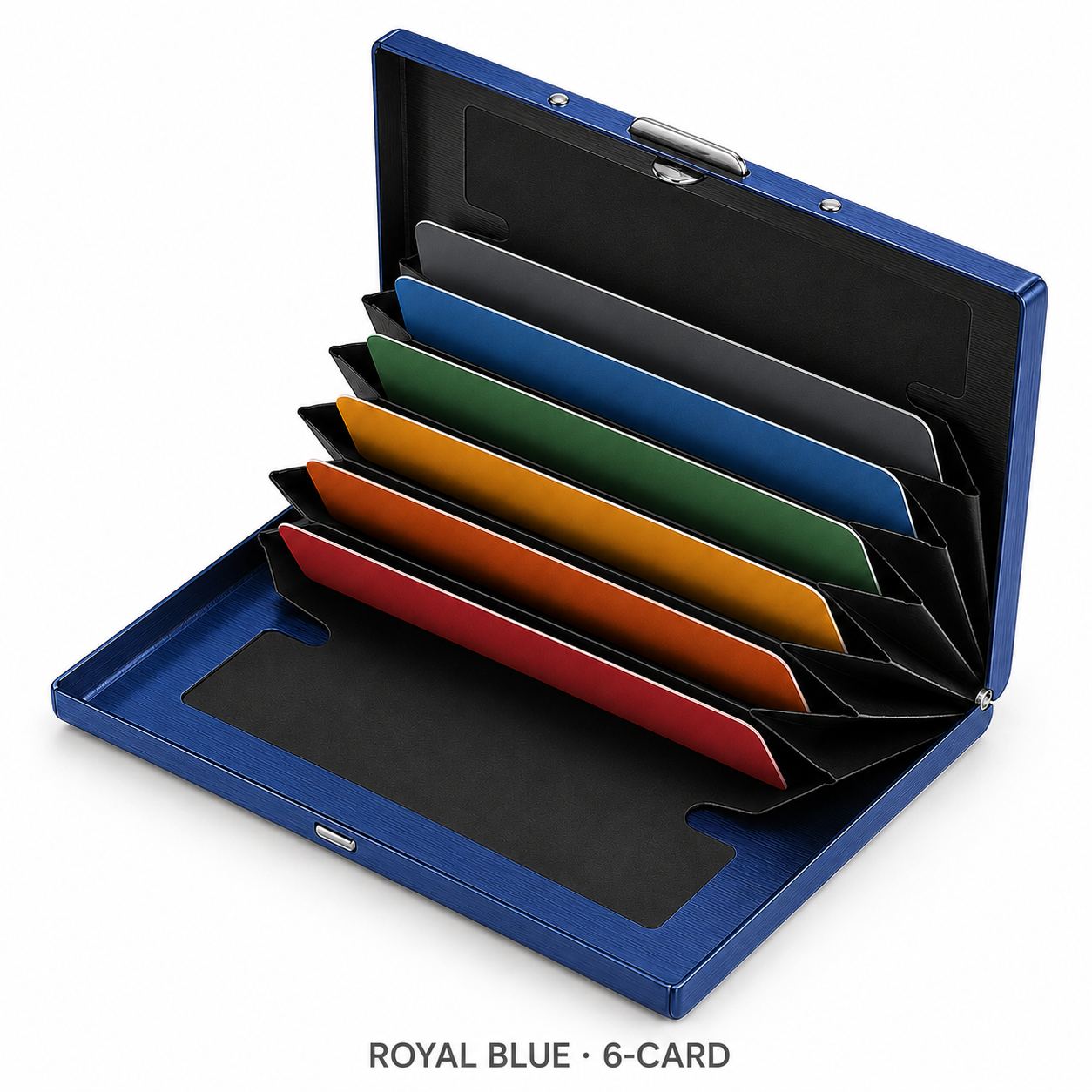 RFID-Blocking Stainless Steel Card Wallet – Organized, Secure & Pocket-Ready 🔒