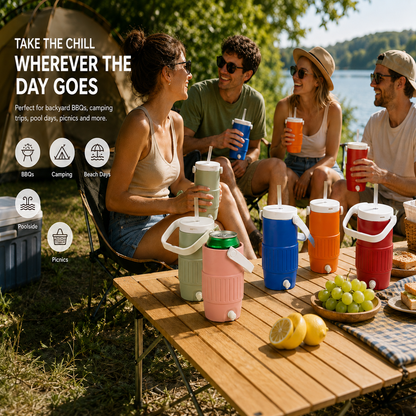 🥤Ice-Chill Can Cooler Cup❄️