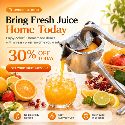 🍋 EasyPress Fruit Juicer-Ready For Fresh Juice Anytime? 🍊