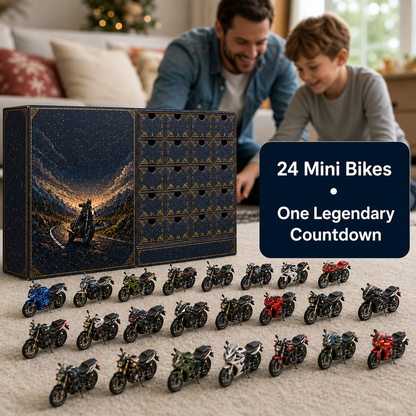 🏍️ 2026 Motorcycle Legends Advent Calendar – 24 Iconic Mini Bikes