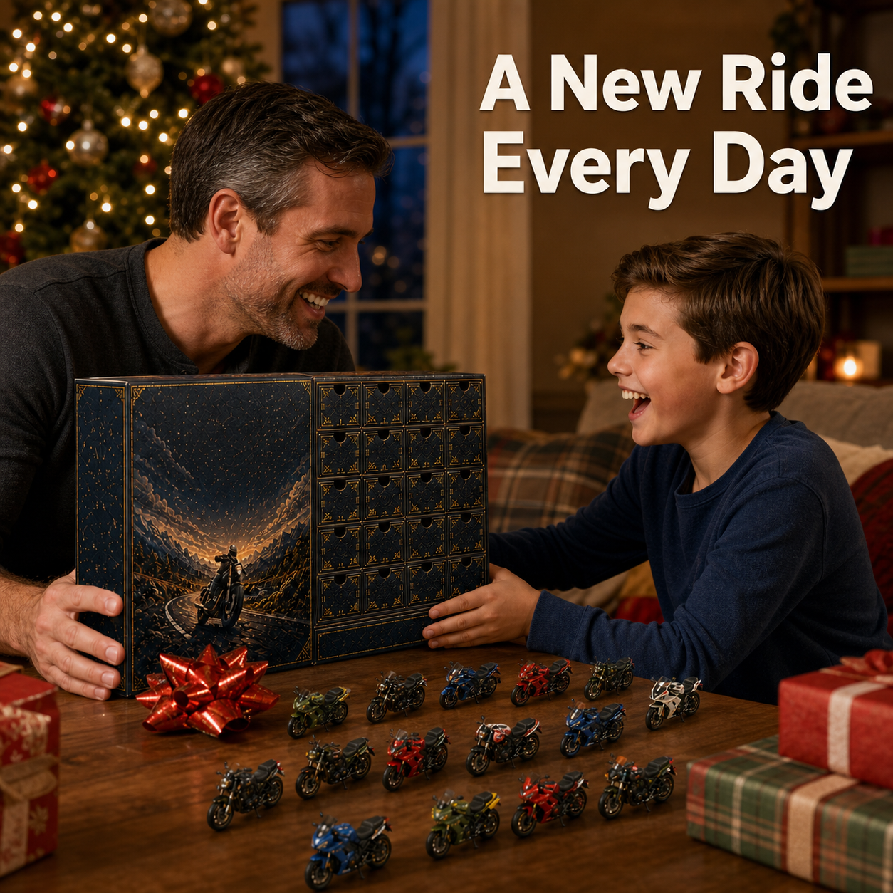 🏍️ 2026 Motorcycle Legends Advent Calendar – 24 Iconic Mini Bikes
