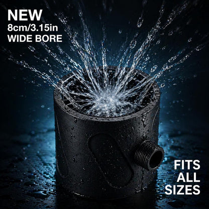 🚿 Targeted Ring-Flow Handheld Shower Head – 5cm/8cm