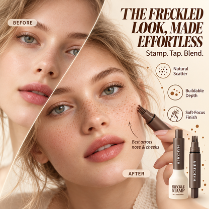 Natural Freckle Stamp Pen – Waterproof Quick-Dry 5-Point Makeup Tool