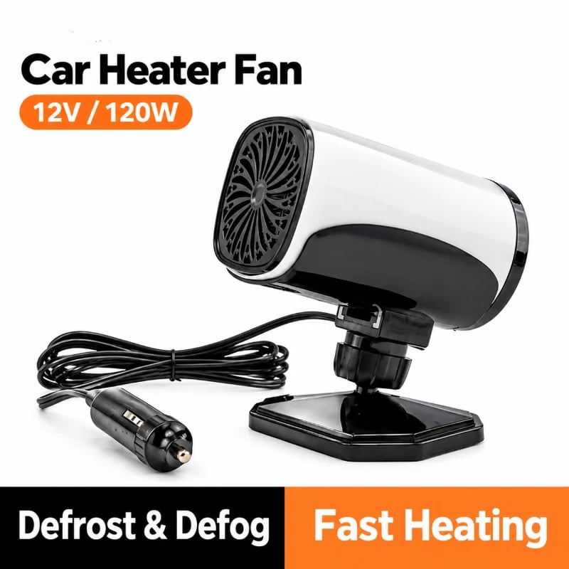 🔥HOT SALE🔥Portable Car Heater Defroster with 360-Degree Rotating Base