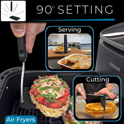 7️⃣ KITCHEN FAVORITE | 7-Position Adjustable Spatula – Multi-Angle Turner for Frying Pans, Griddles & Air Fryers