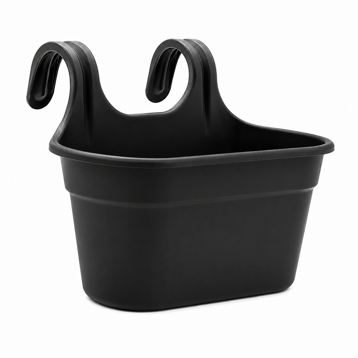 Balcony Hanging Planter – No Tools Rail Flower Pot | Space-Saving Garden Pot