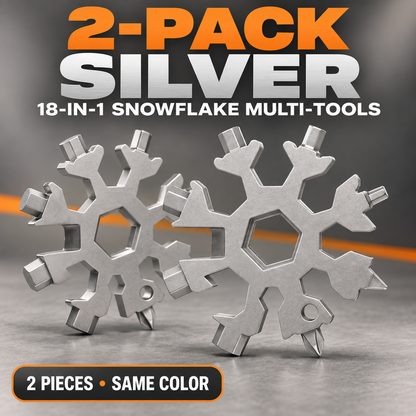 ❄️ 50% OFF 18-in-1 Snowflake Multi-Tool – Your Pocket-Sized Toolbox
