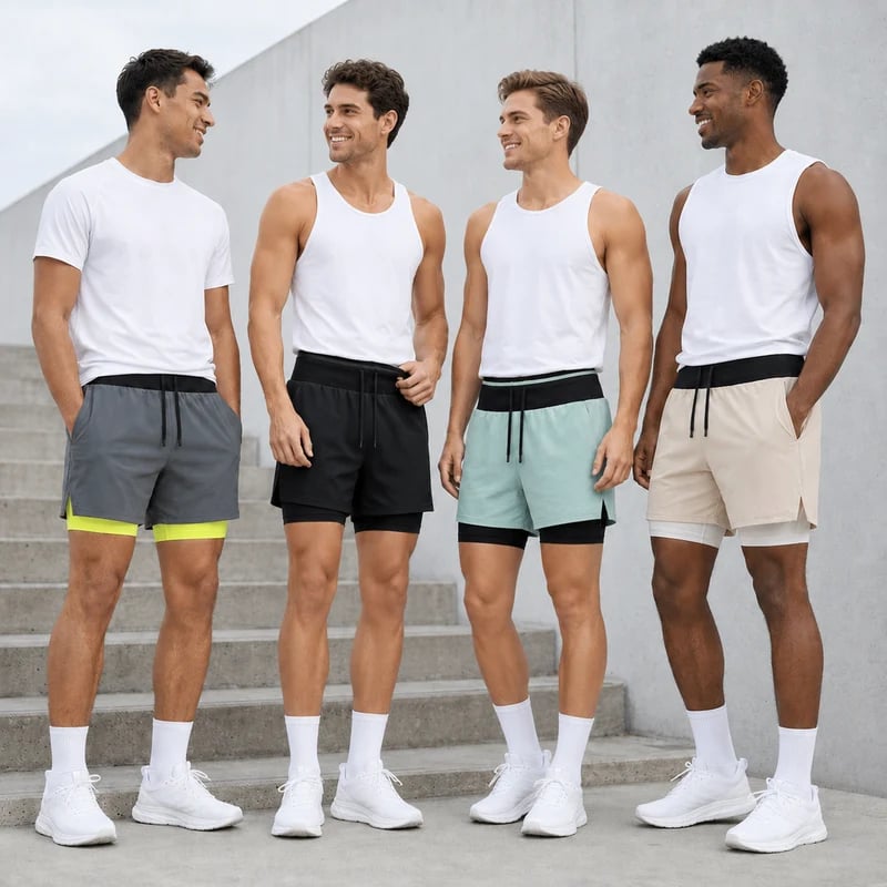 🏃🔥 50% OFF RUNNR Marathon Pro Running Shorts ⚡ 2-in-1 Anti-Chafe Shorts With Phone Pocket