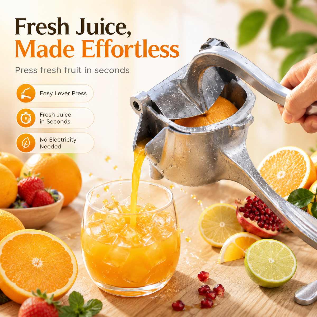 🍋 EasyPress Fruit Juicer-Ready For Fresh Juice Anytime? 🍊