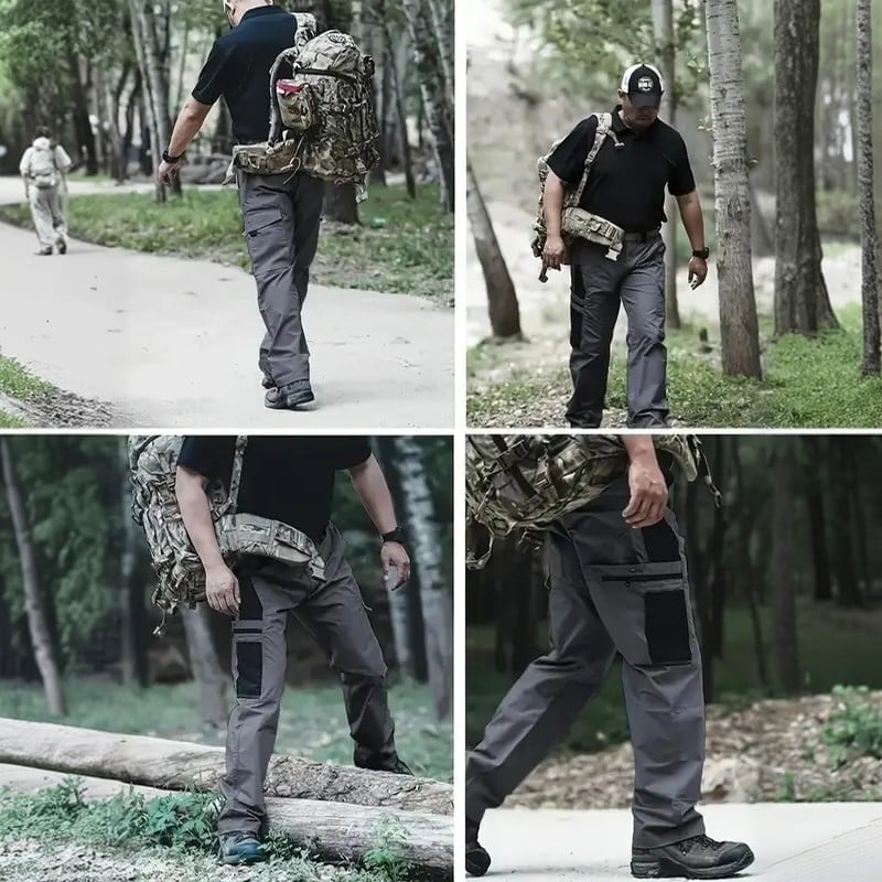 🔥LAST DAY 49%---Men's Tactical Pants | Water-Resistant Outdoor Work Pants with Utility Pockets