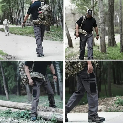 🔥LAST DAY 49%---Men's Tactical Pants | Water-Resistant Outdoor Work Pants with Utility Pockets