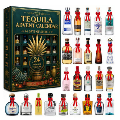 2026 Champagne Advent Calendar – 24-Day Christmas Countdown Gift