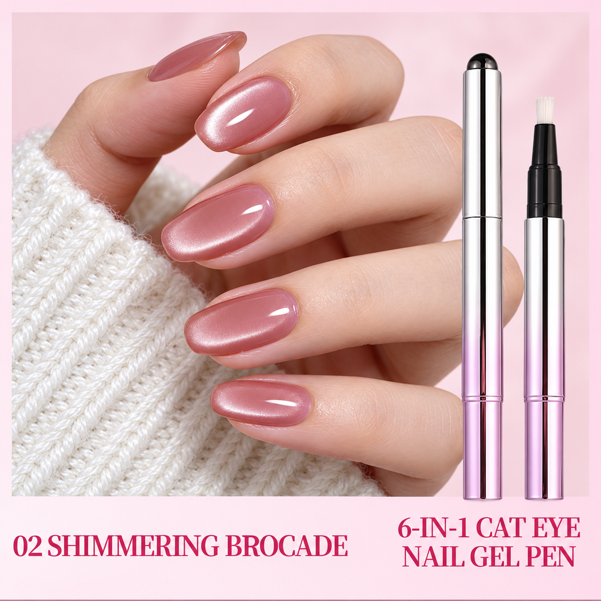 💅 One-Step Gel Nail Polish Pen – Portable Manicure & Pedicure Color