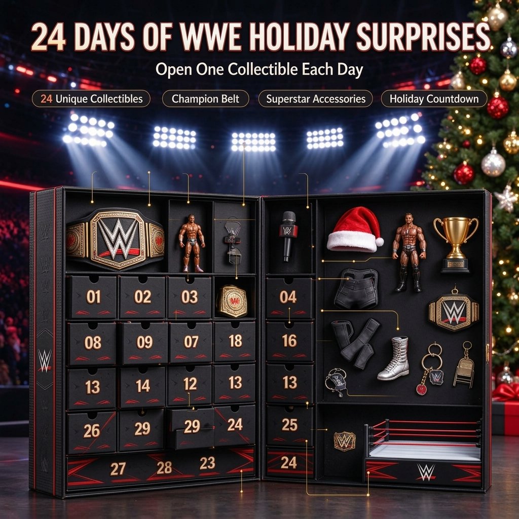 🤼 Ring the Bell: 24 Days of WWE Advent Calendar 2026