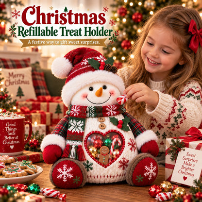 🎅 🎄 Christmas Character Refillable Treat Holder(📦Buy 2 Free Shipping)