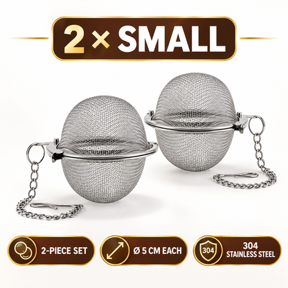 Stainless Steel Spice Infuser Ball – Full Flavor Without the Floating Spices 🍲