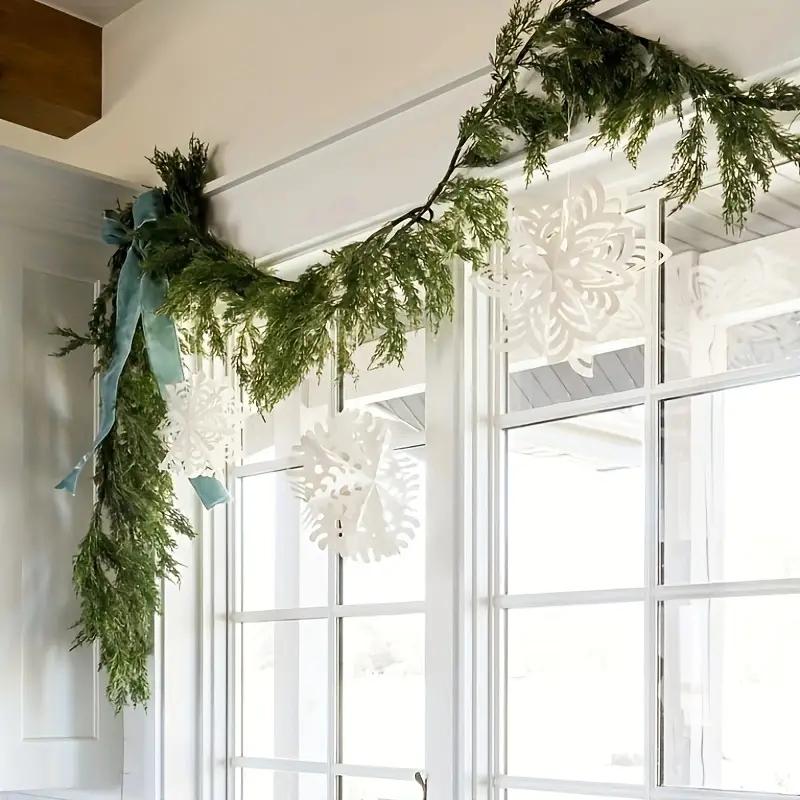 🎄Lush Artificial Cedar Garland 🔥Buy 2 Free Shipping