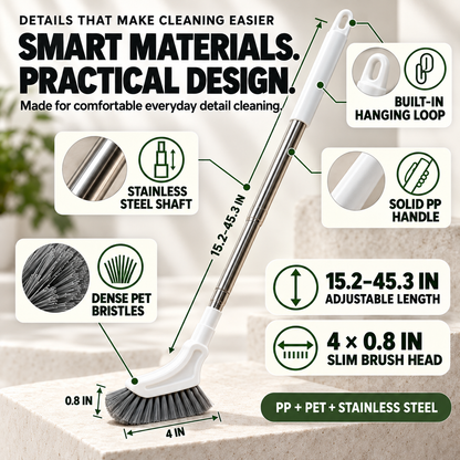 🧼 Telescopic Gap Cleaning Brush – Reach Every Hidden Corner