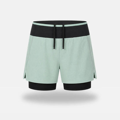 🏃🔥 50% OFF RUNNR Marathon Pro Running Shorts ⚡ 2-in-1 Anti-Chafe Shorts With Phone Pocket