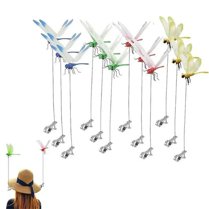 🪷 Realistic Dragonfly Clips