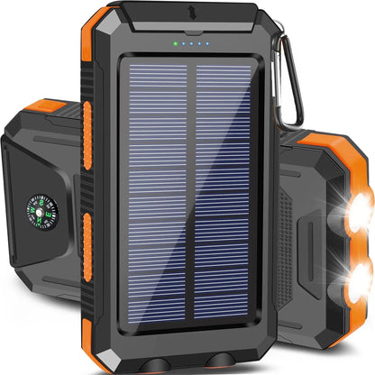 ⚡ SPECIAL OFFER | 30000mAh Solar Power Bank – High-Capacity Portable Charger for Outdoor Use