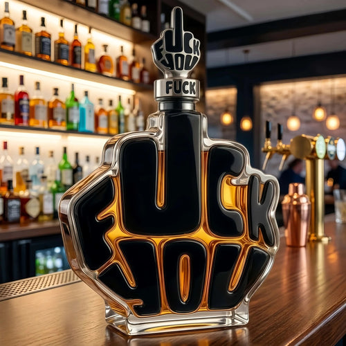 🥃 Whiskey Decanter Bottle | Unique Bar Display Gift for Whiskey Lovers & Collectors