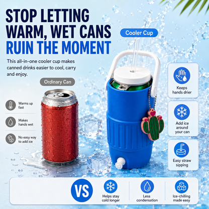 🥤Ice-Chill Can Cooler Cup❄️