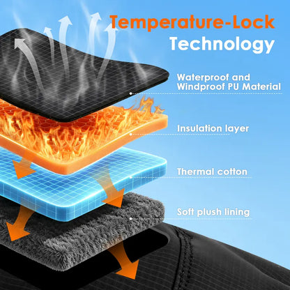 Unisex Winter Waterproof Sports Gloves