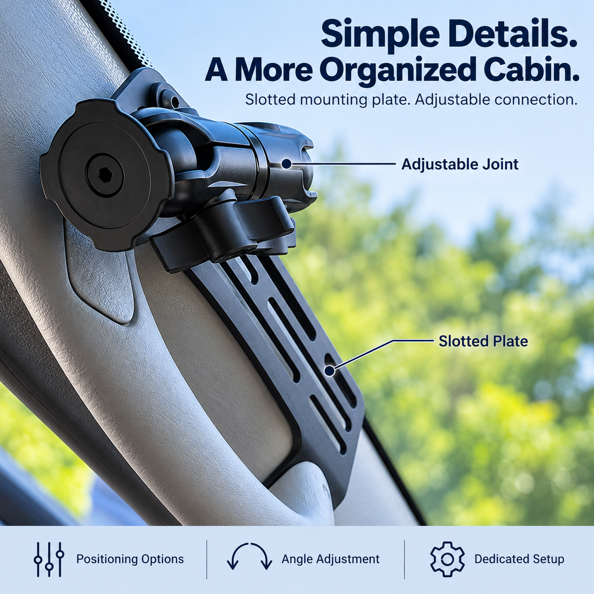 🚙 Give Your Radio a Home. Reclaim Your Cabin.