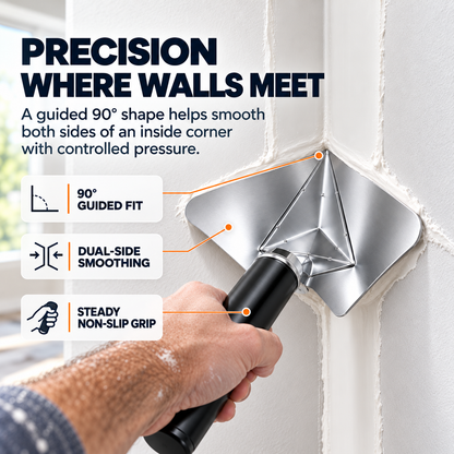🔥 50% OFF Drywall Corner Finishing Trowel 🛠️ Create Perfect Inside Corners With Less Rework