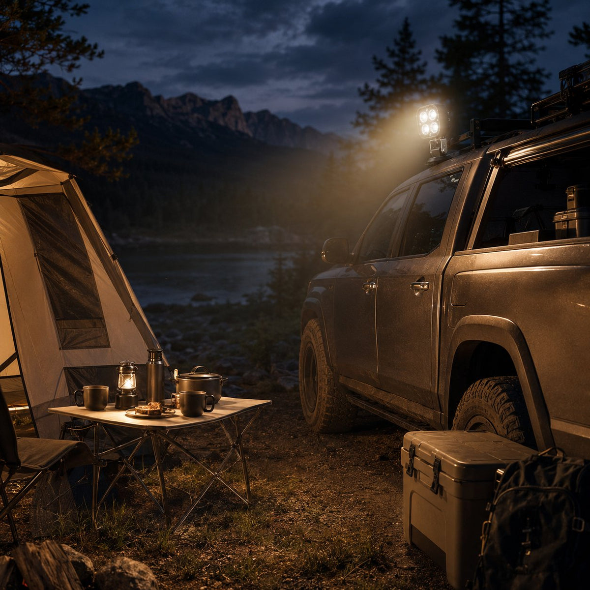 🚙 Omni-Directional Magnetic LED Pod Light